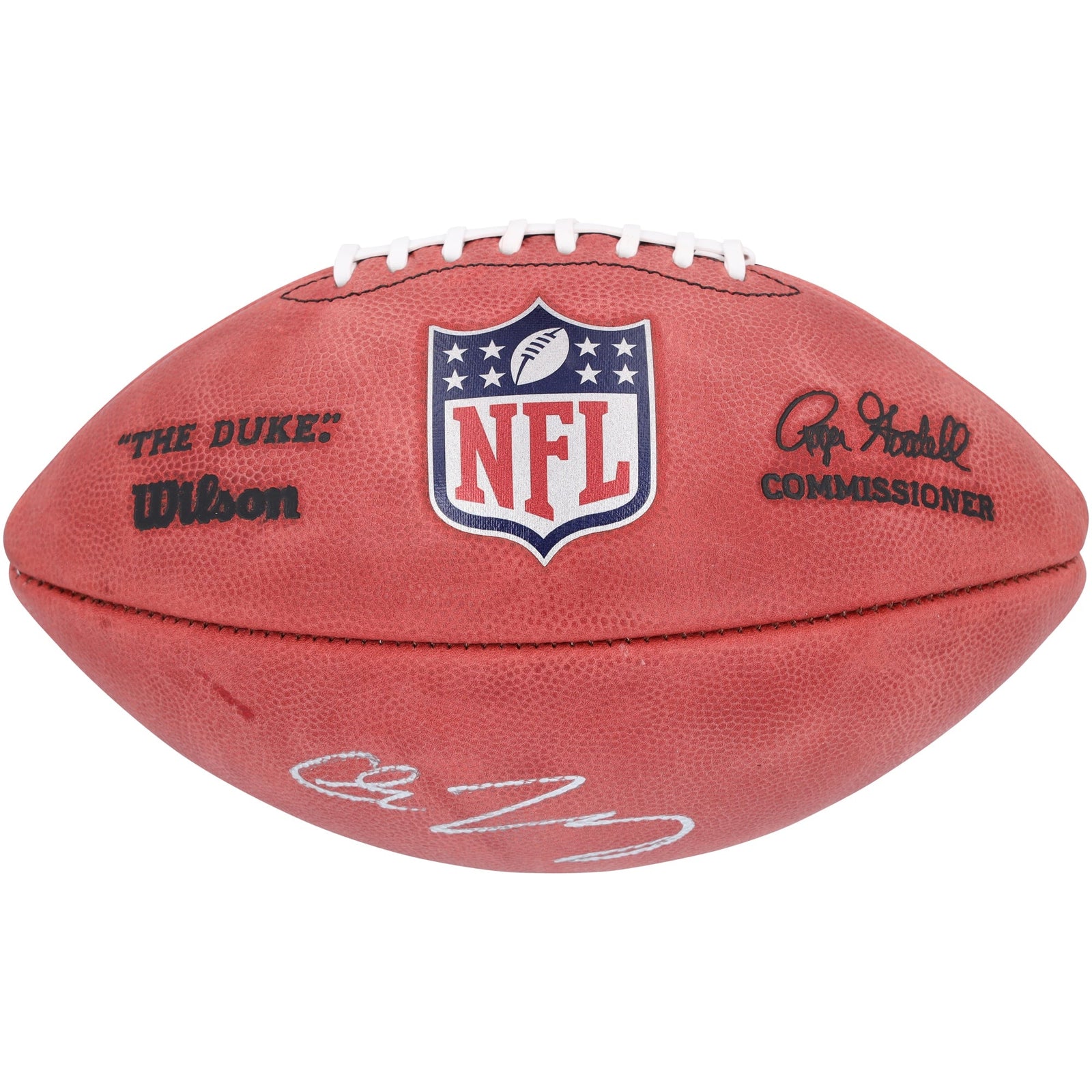 Chase Young New Orleans Saints Autographed Fanatics Authentic Wilson Duke Full Color Football - The Ballers Bank