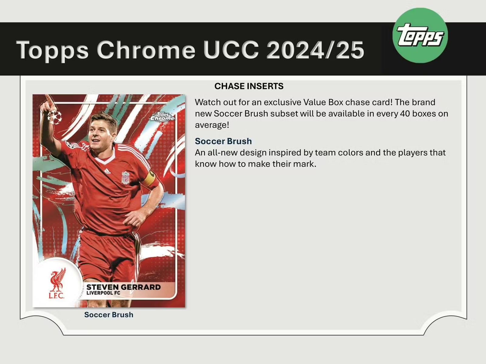 2024-25 Topps Chrome UEFA Club Competitions Soccer Blaster Trading Cards