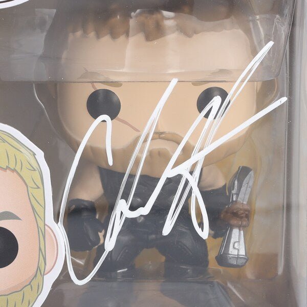 Chris Hemsworth Avengers Infinity War Autographed Fanatics Authentic Thor 286 Funko Pop! - The Ballers Bank
