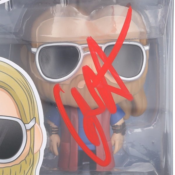Chris Hemsworth The Avengers: Endgame Autographed Fanatics Authentic Thor 479 Funko Pop! Vinyl Figure - Signed in Red Ink - BAS - The Ballers Bank