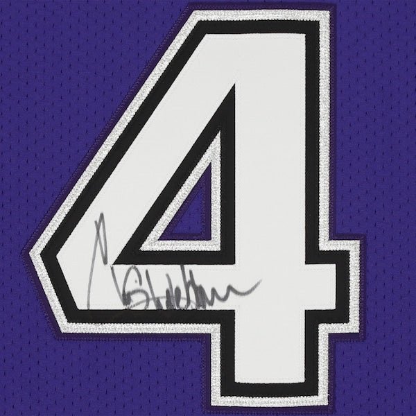 Chris Webber Sacramento Kings Fanatics Authentic Autographed 1998 - 99 Mitchell & Ness Authentic Jersey - Purple - The Ballers Bank