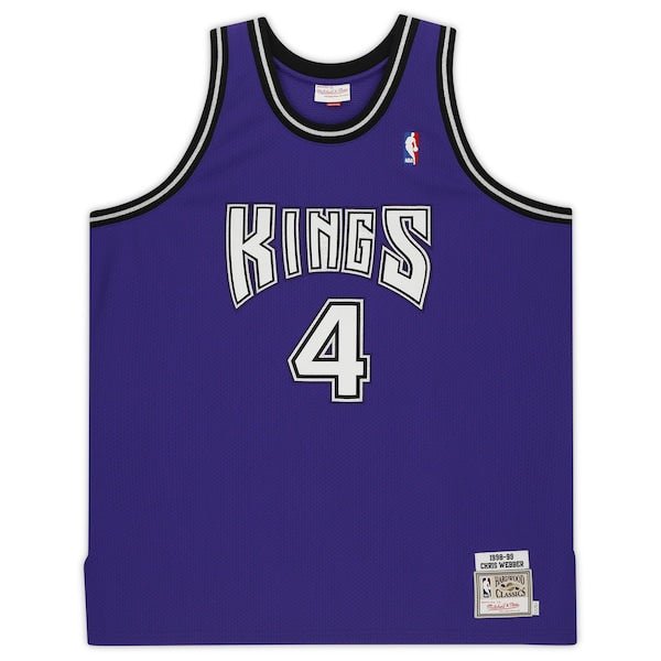 Chris Webber Sacramento Kings Fanatics Authentic Autographed 1998 - 99 Mitchell & Ness Authentic Jersey - Purple - The Ballers Bank