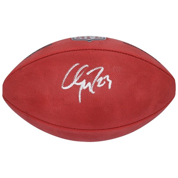Christian McCaffrey San Francisco 49ers Fanatics Authentic Autographed Duke Game Football - The Ballers Bank