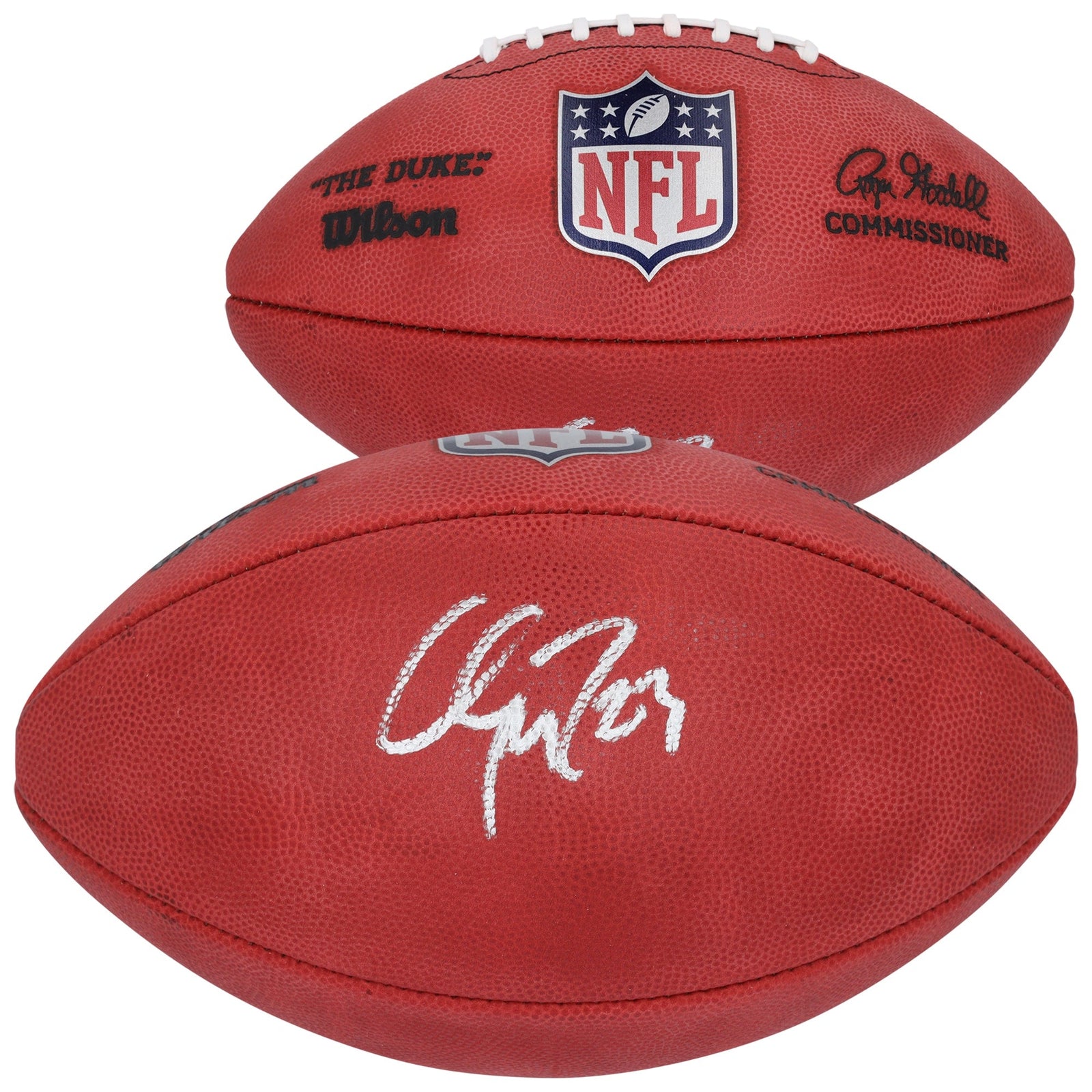 Christian McCaffrey San Francisco 49ers Fanatics Authentic Autographed Duke Game Football - The Ballers Bank