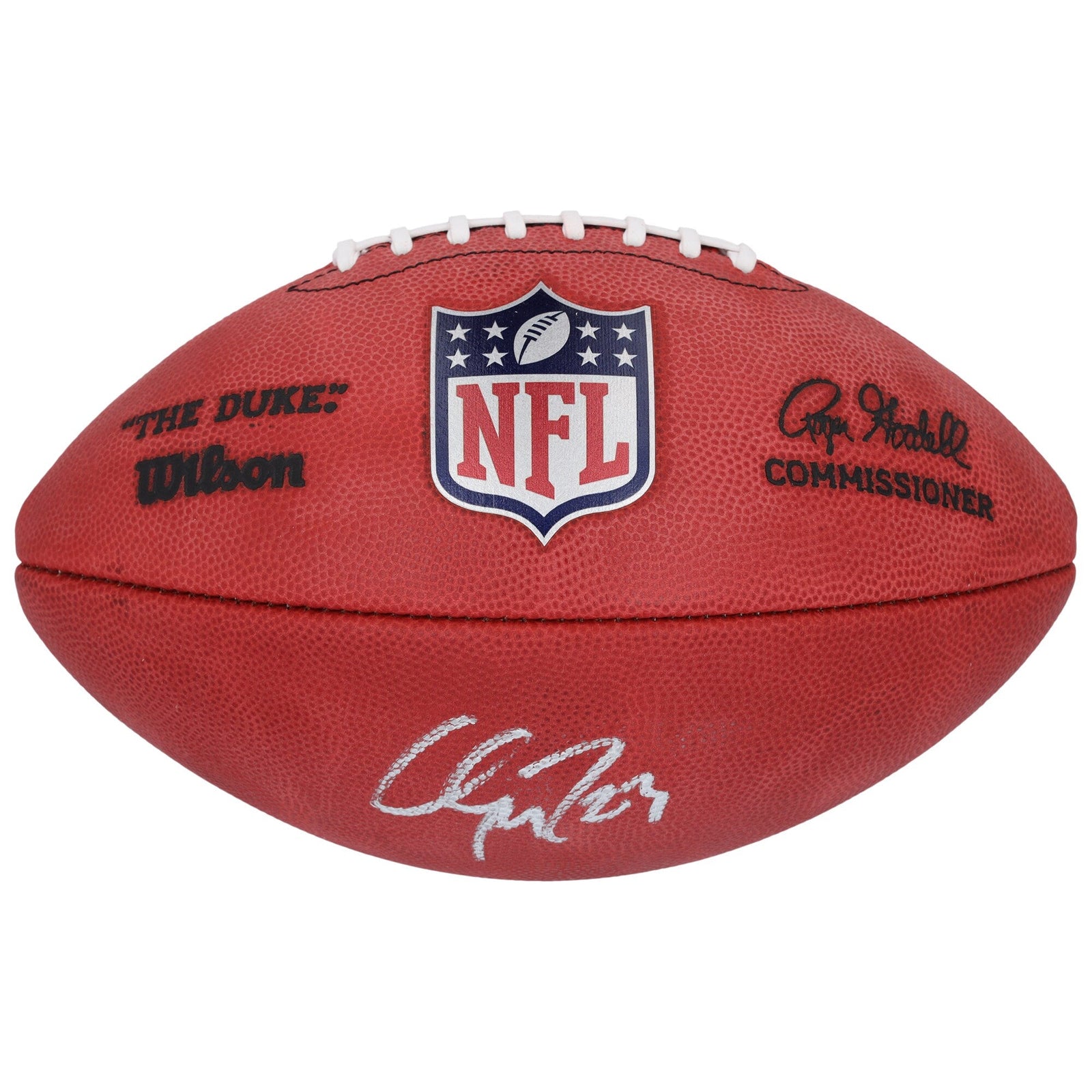 Christian McCaffrey San Francisco 49ers Fanatics Authentic Autographed Duke Game Football - The Ballers Bank