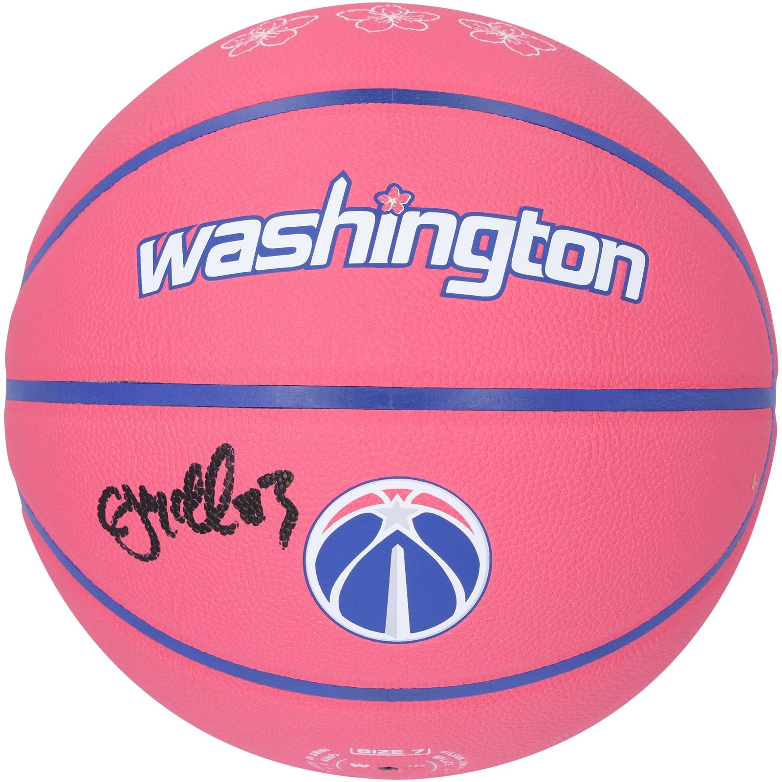 CJ McCollum Washington Wizards Autographed Fanatics Authentic Wilson 2022 - 23 City Edition Collector's Basketball - The Ballers Bank