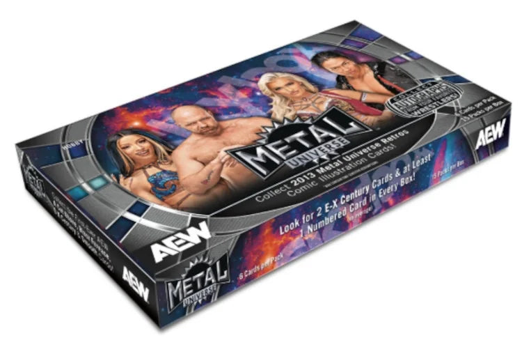 2025 Upper Deck AEW Skybox Metal Universe Hobby 16 Box Case (Ships Sealed Only) - B