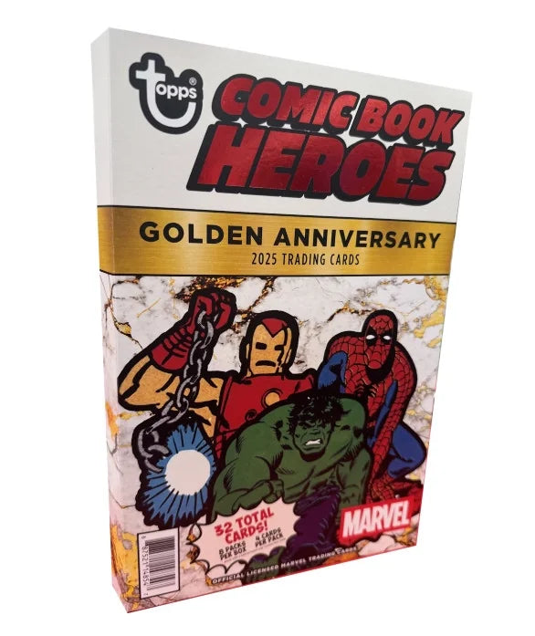 2025 Topps Marvel Comic Book Heroes 1975 Golden Anniversary 10 Box Case (Ships Sealed Only) - B
