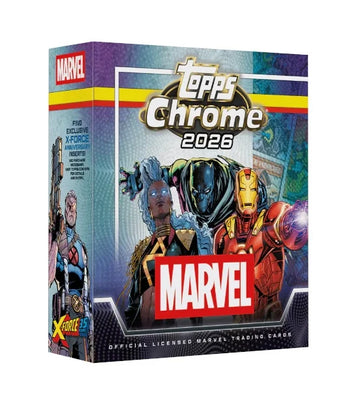 2026 Topps Marvel Comics Chrome Mega Box (Ships Sealed Only)