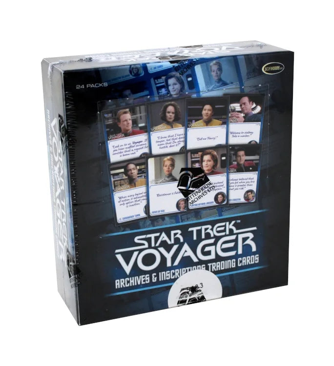 Star Trek Voyager Archives & Inscriptions 12 Box Case | Rittenhouse