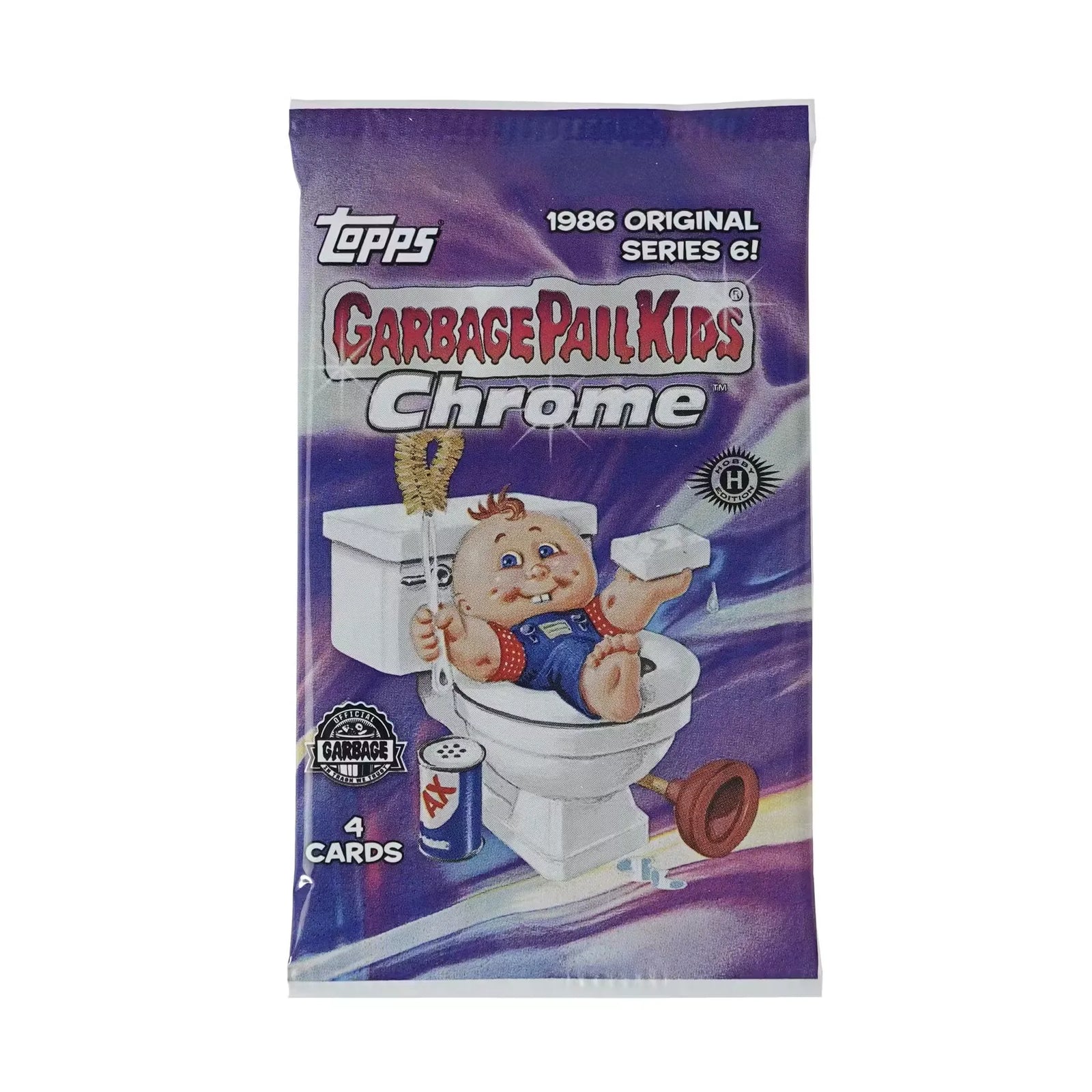 2023 Topps Garbage Pail Kids Chrome Series 6 Hobby Box (Ships Sealed Only) - D2