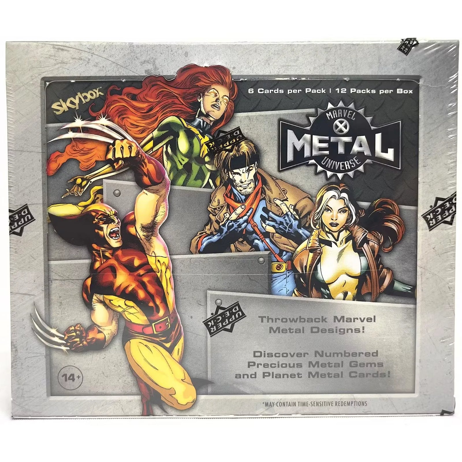 2021 Upper Deck Marvel X-Men Metal Universe Hobby Box (Ships Sealed Only)