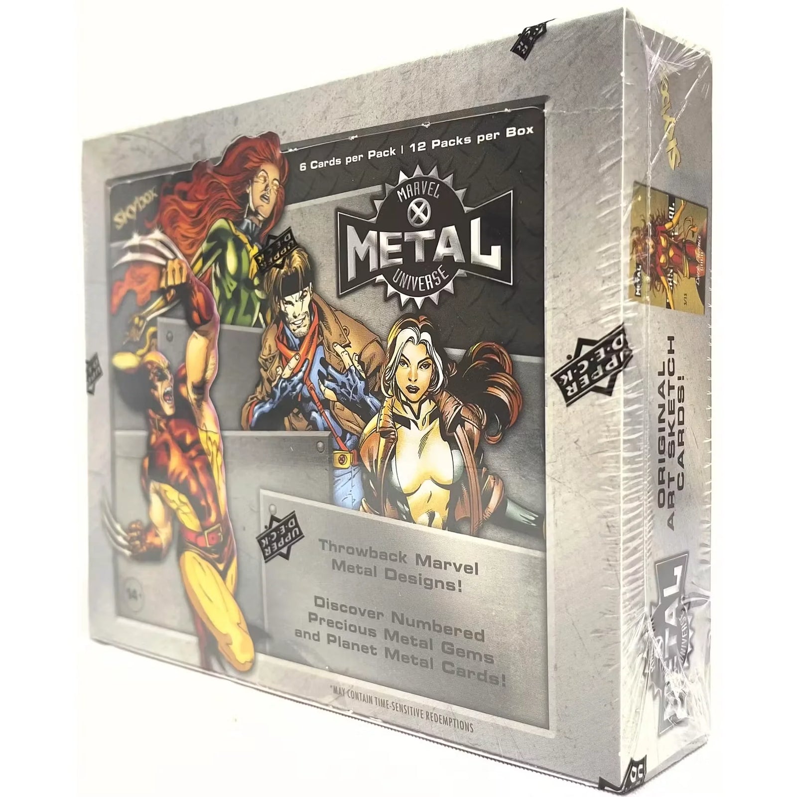 2021 Upper Deck Marvel X-Men Metal Universe Hobby Box (Ships Sealed Only)