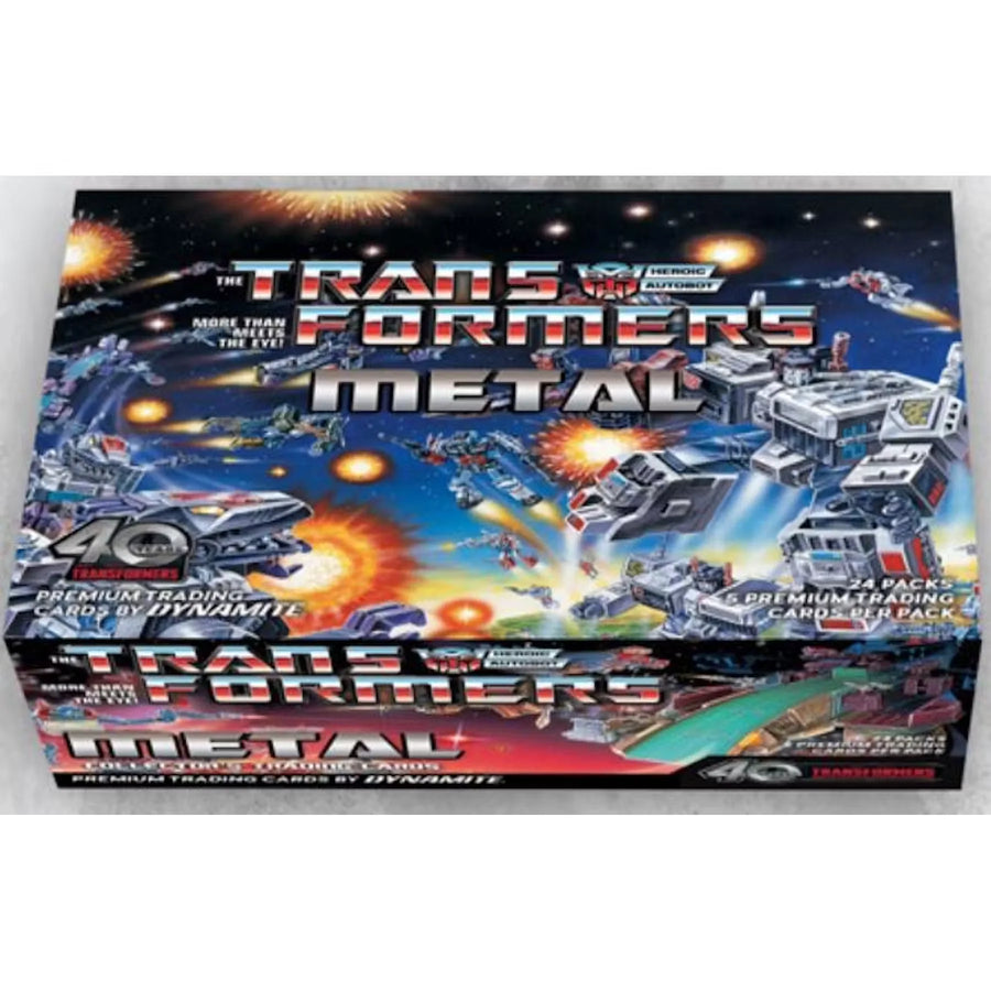 2026 Dynamite Transformers Metal Collector Box | 40th Anniversary