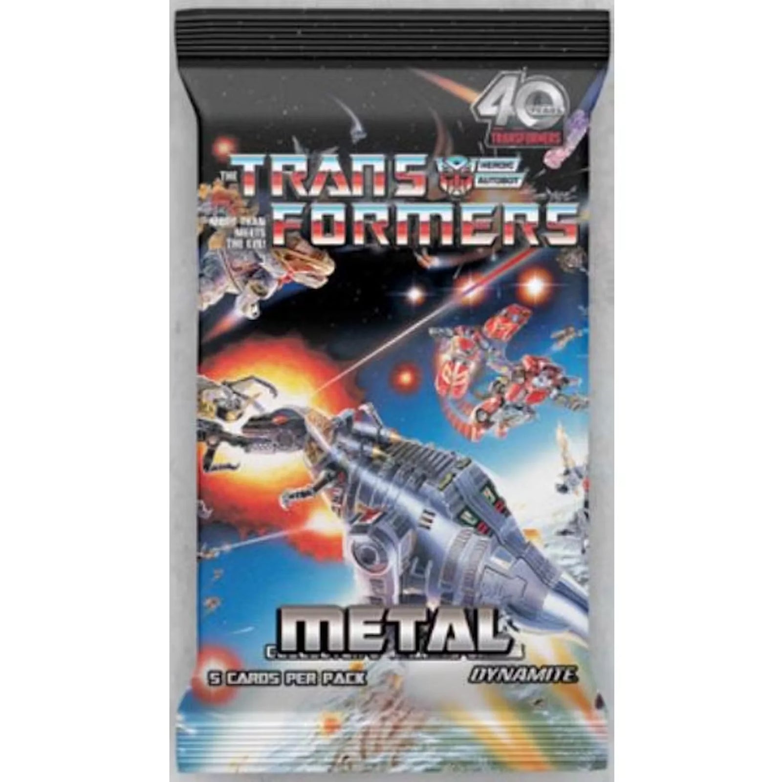 2026 Dynamite Transformers Metal Collector Box | 40th Anniversary