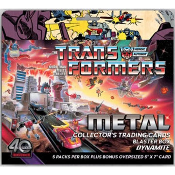 2026 Dynamite Transformers Metal Blaster 24-Box Case | Presell