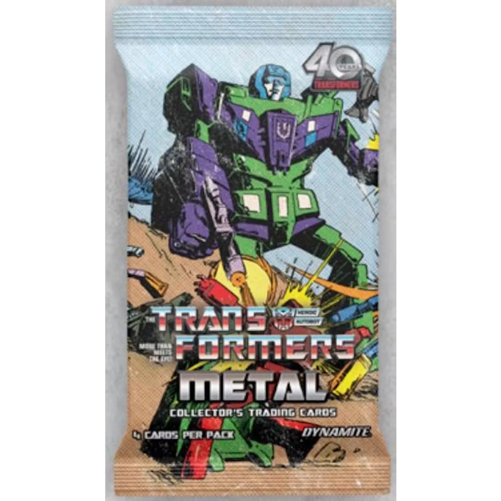 2026 Dynamite Transformers Metal Blaster 24-Box Case | Presell