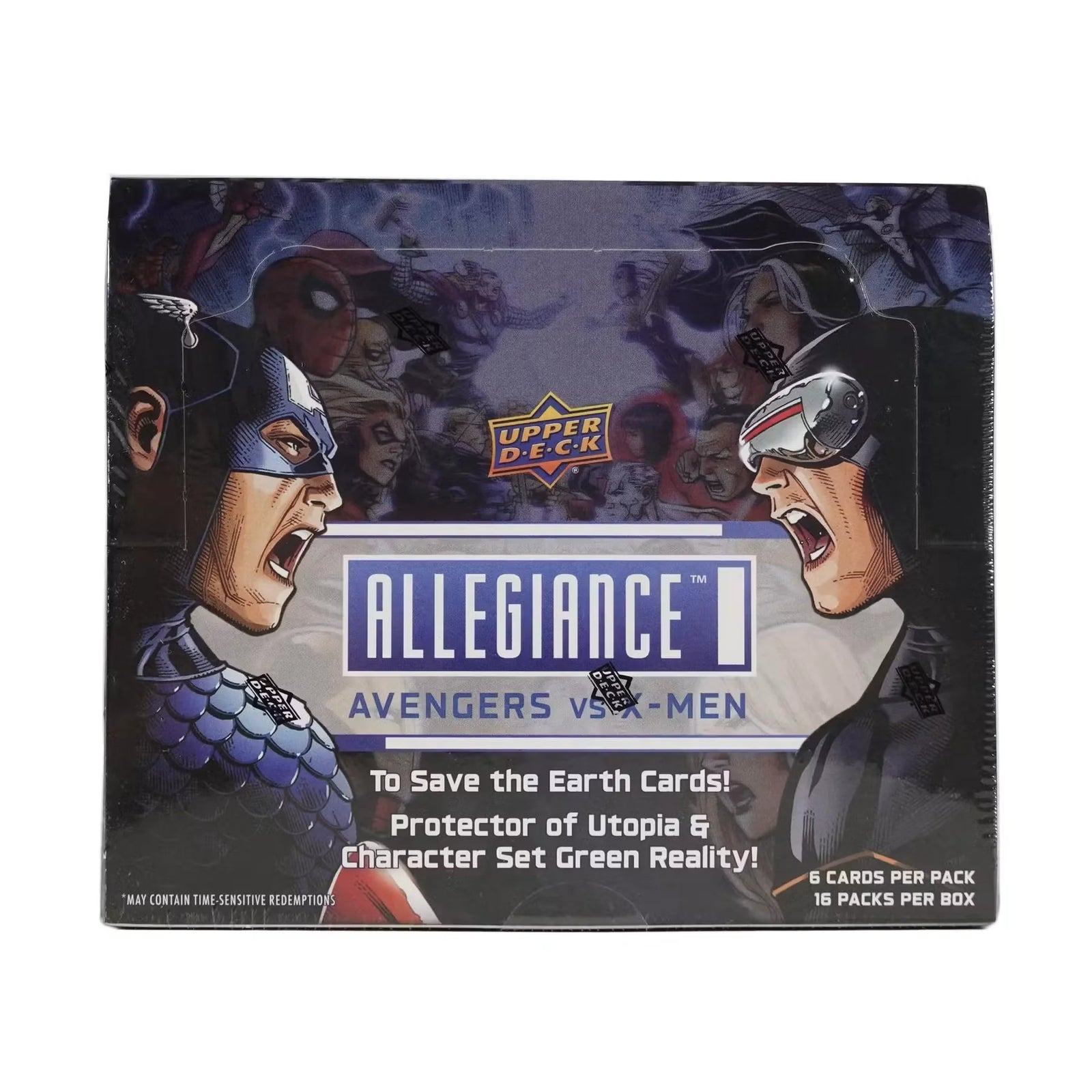 Marvel Allegiance: Avengers VS X-Men Hobby Box (2023 Upper Deck) (Ships Sealed Only) - D2