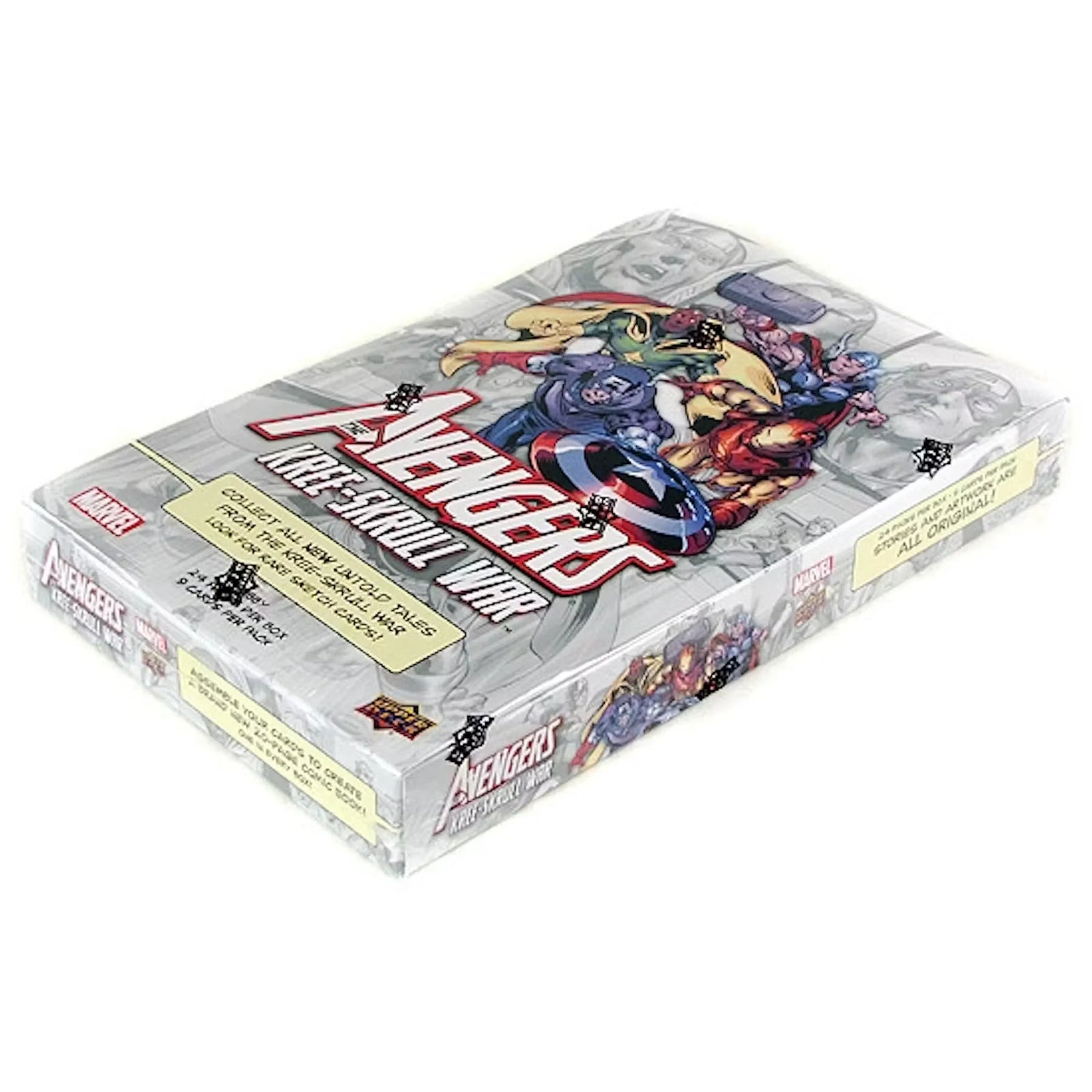 Marvel Avengers Kree-Skrull War Trading Cards Hobby Box | 2011 Upper Deck (Ships Sealed Only)