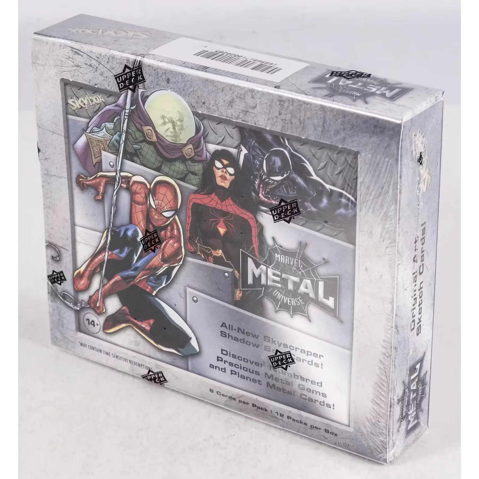 2021 Upper Deck Marvel Spider-Man Metal Universe Trading Cards Box (Ships Sealed Only)