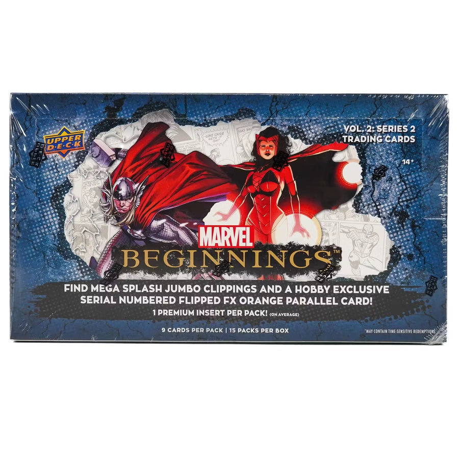 2024 Upper Deck Marvel Beginnings Volume 2 Series 2 Hobby Box (Ships Sealed Only)