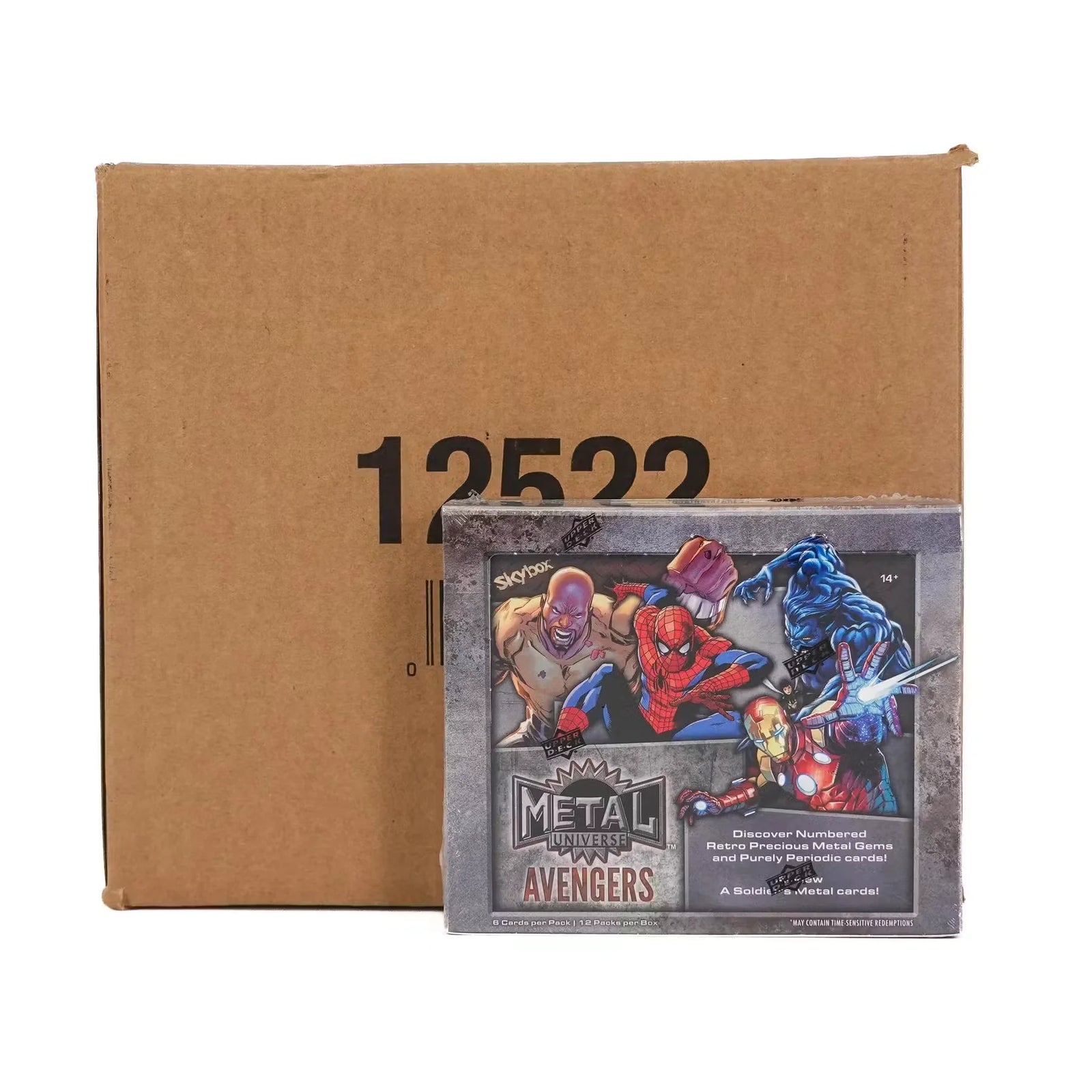 2024 Upper Deck Marvel Metal Universe Avengers Hobby 12-Box Case (Ships Sealed Only)