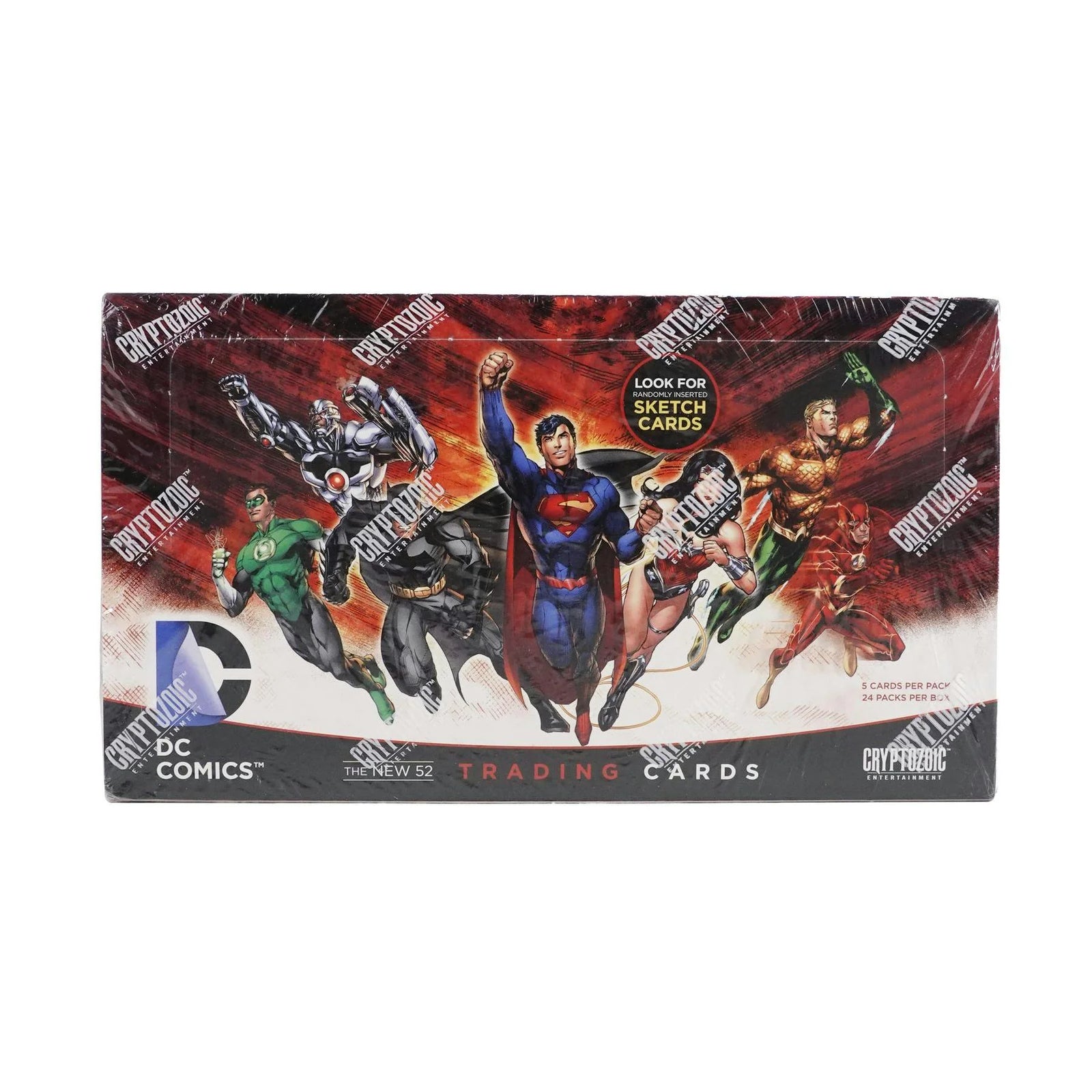 2012 Cryptozoic DC Comics: The New 52 Trading Cards Box (Ships Sealed Only)