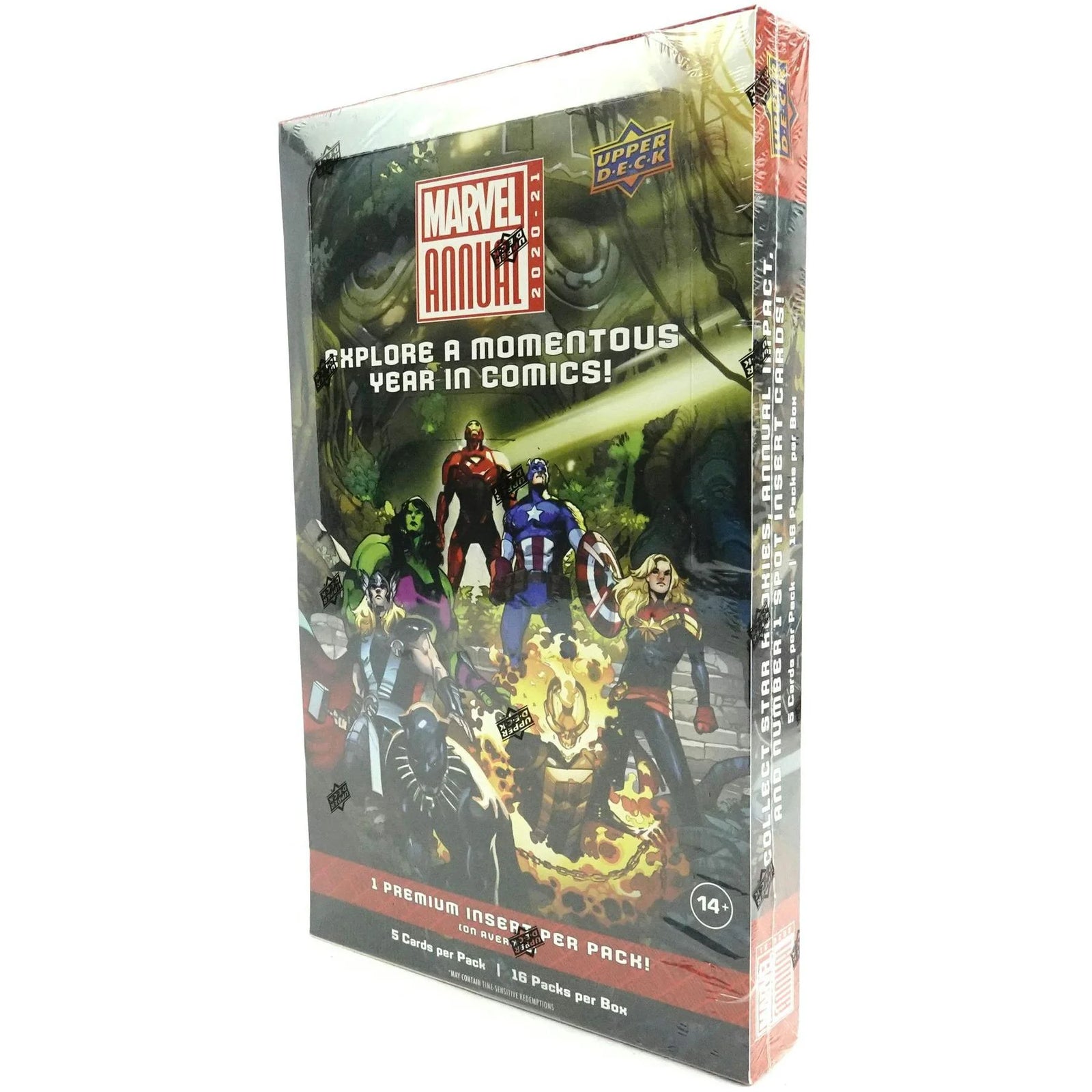 2020-21 Upper Deck Marvel Annual Hobby Box (Ships Sealed Only) - D