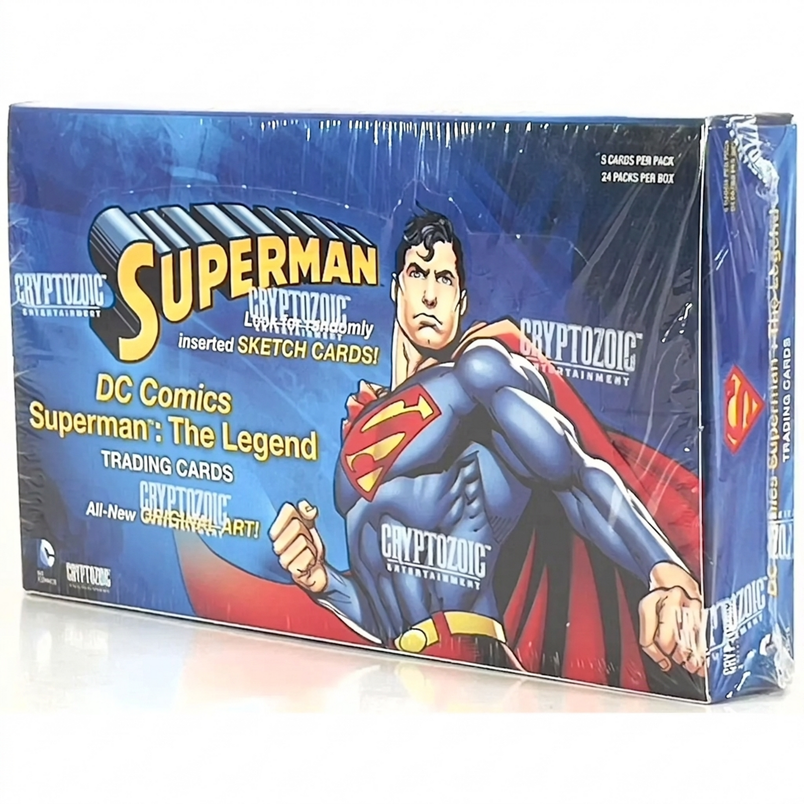 Superman The Legend Trading Cards Box | 2013 Cryptozoic (Ships Sealed Only)