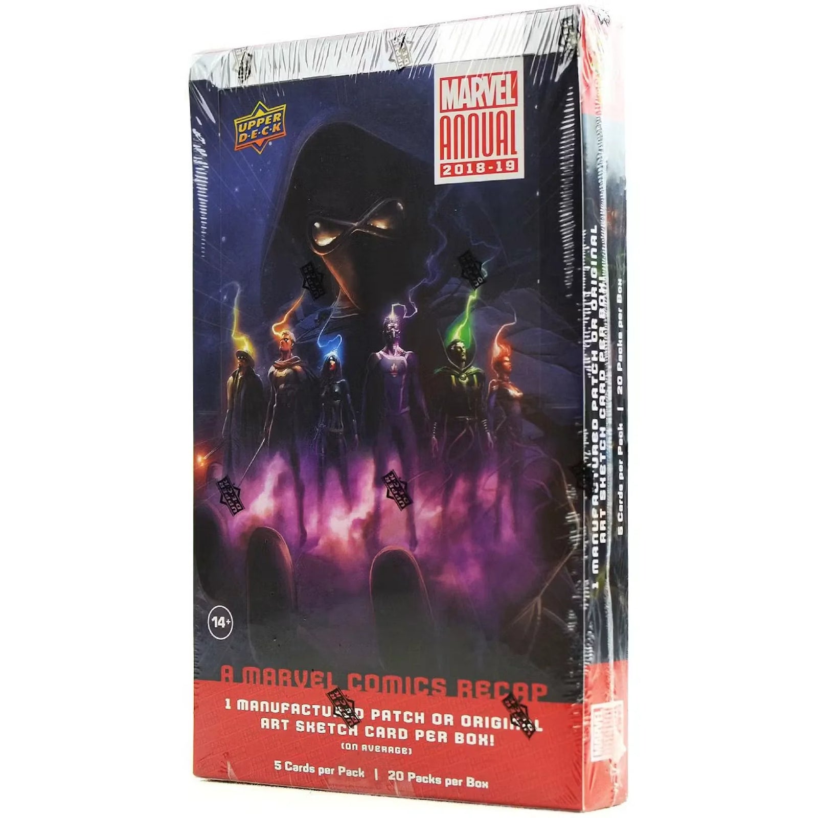 2018-19 Upper Deck Marvel Annual Trading Cards Box (Ships Sealed Only)