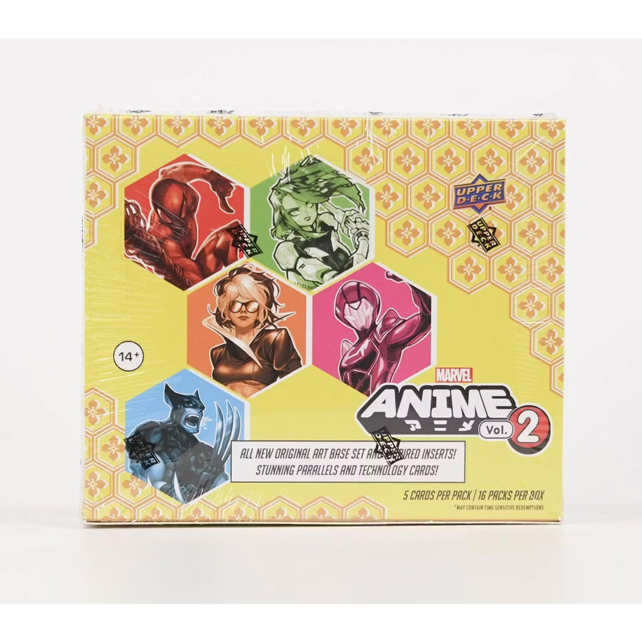 2023 Upper Deck Marvel Anime Volume 2 Hobby Box (Ships Sealed Only)