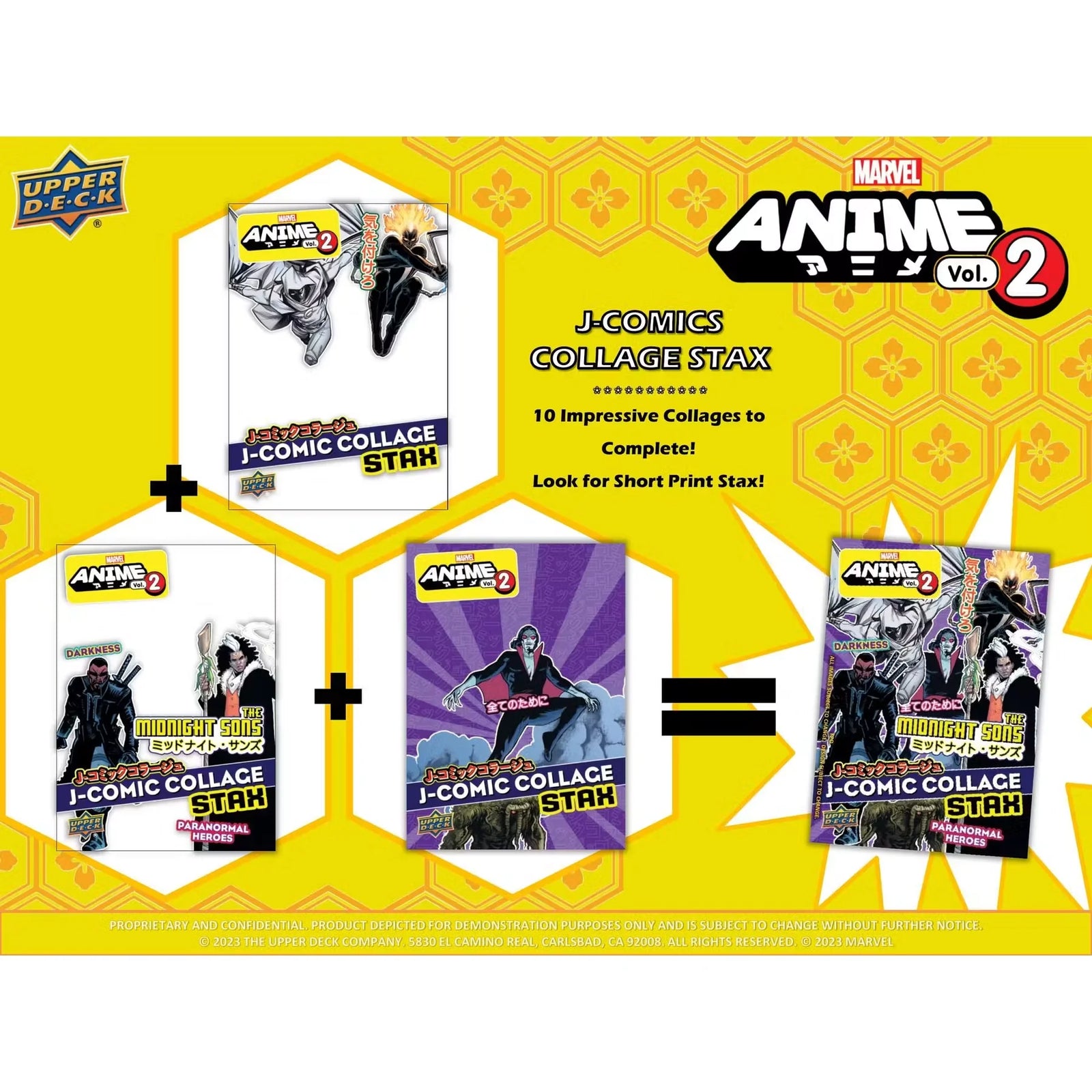 2023 Upper Deck Marvel Anime Volume 2 Hobby Box (Ships Sealed Only)