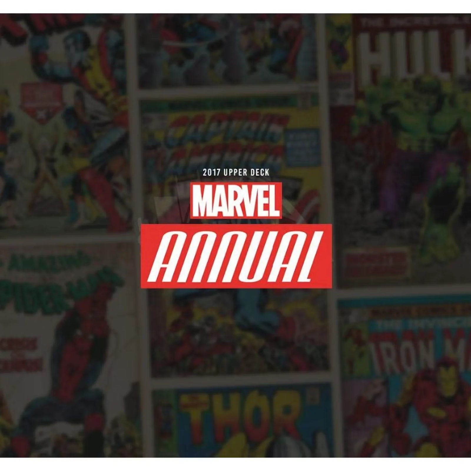2017 Upper Deck Marvel Annual Trading Cards Box (Ships Sealed Only)