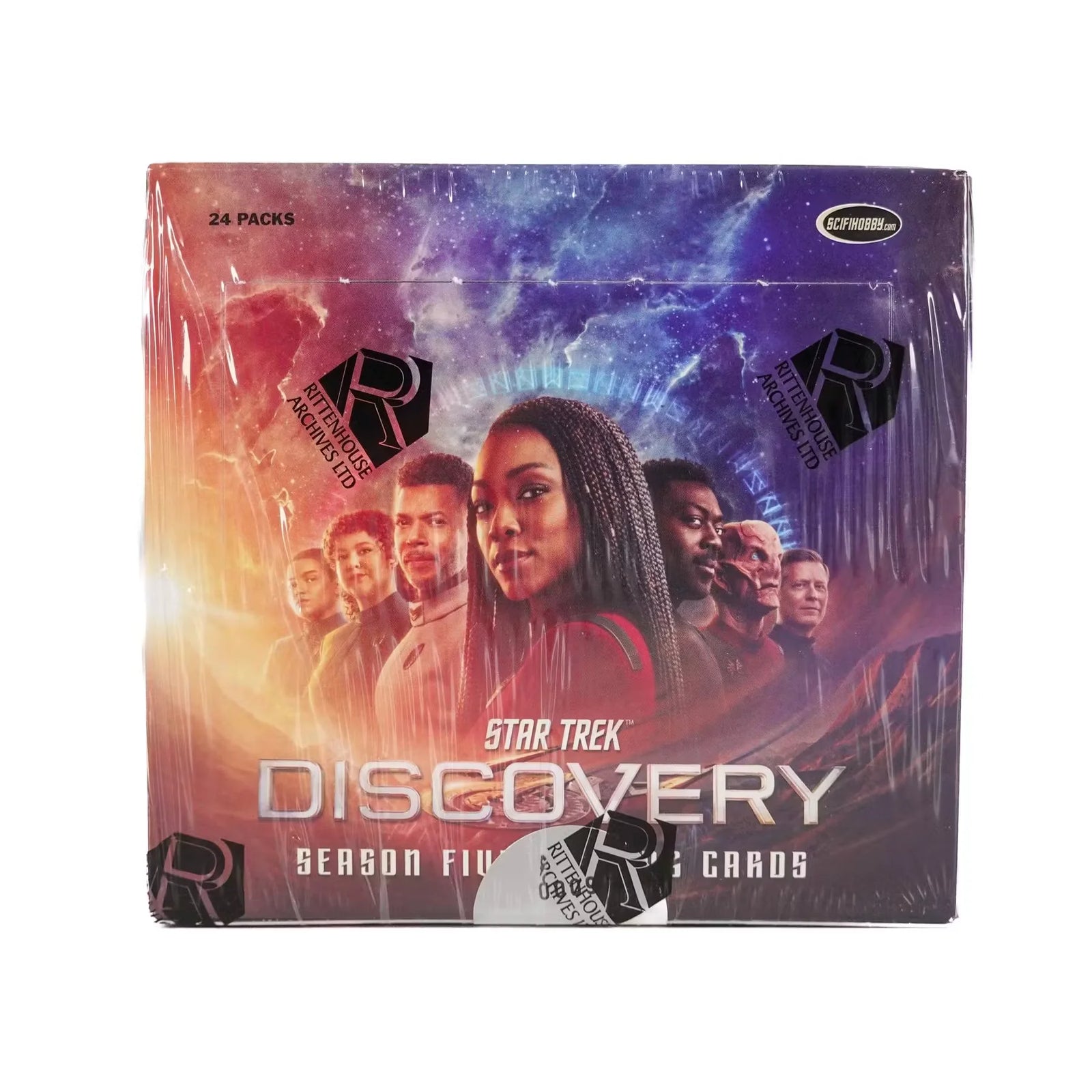 Star Trek Discovery Season Five Trading Cards Hobby Box | 2024 Rittenhouse (Ships Sealed Only)
