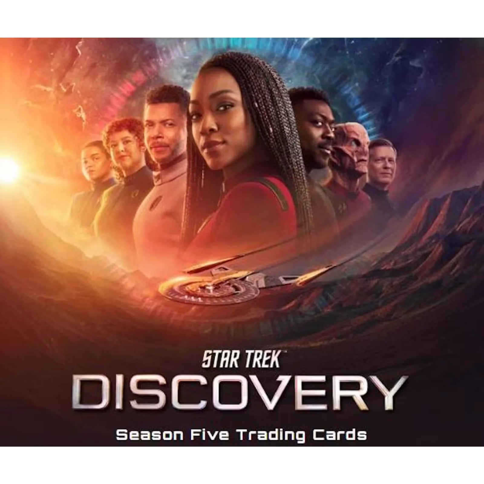 Star Trek Discovery Season Five Trading Cards Hobby Box | 2024 Rittenhouse (Ships Sealed Only)