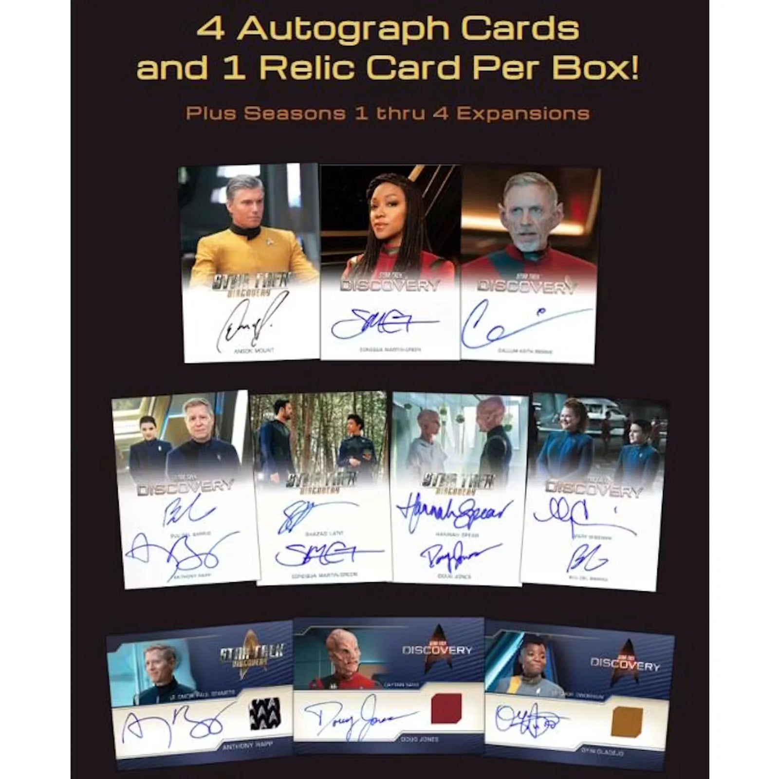 Star Trek Discovery Season Five Trading Cards Hobby Box | 2024 Rittenhouse (Ships Sealed Only)
