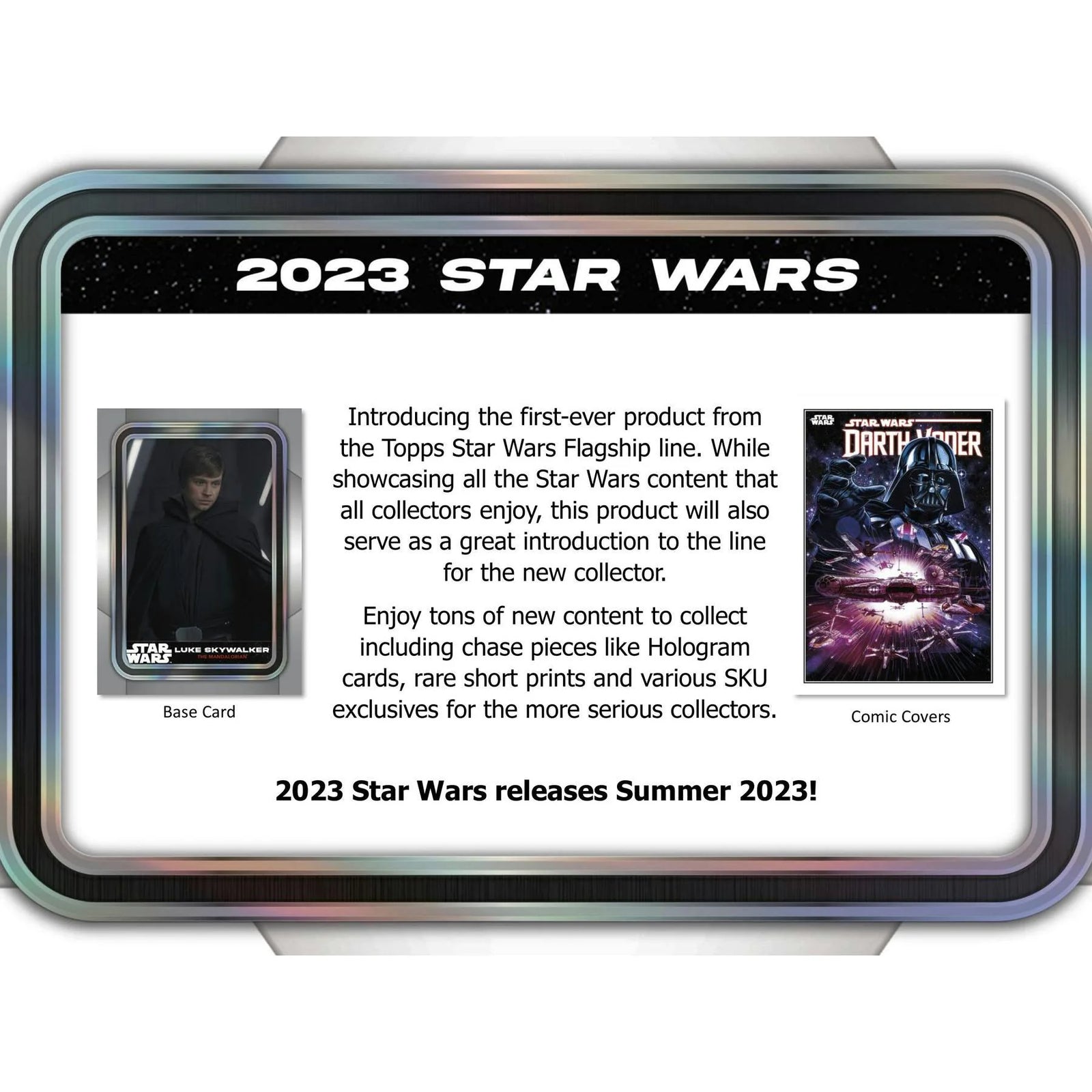 2023 Topps Star Wars Flagship Hobby Super Box (Ships Sealed Only)