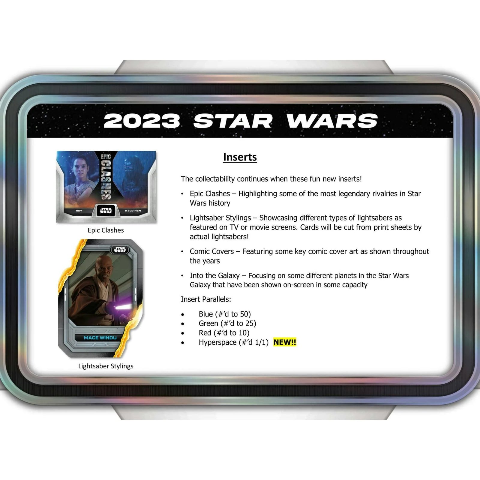 2023 Topps Star Wars Flagship Hobby Super Box (Ships Sealed Only)