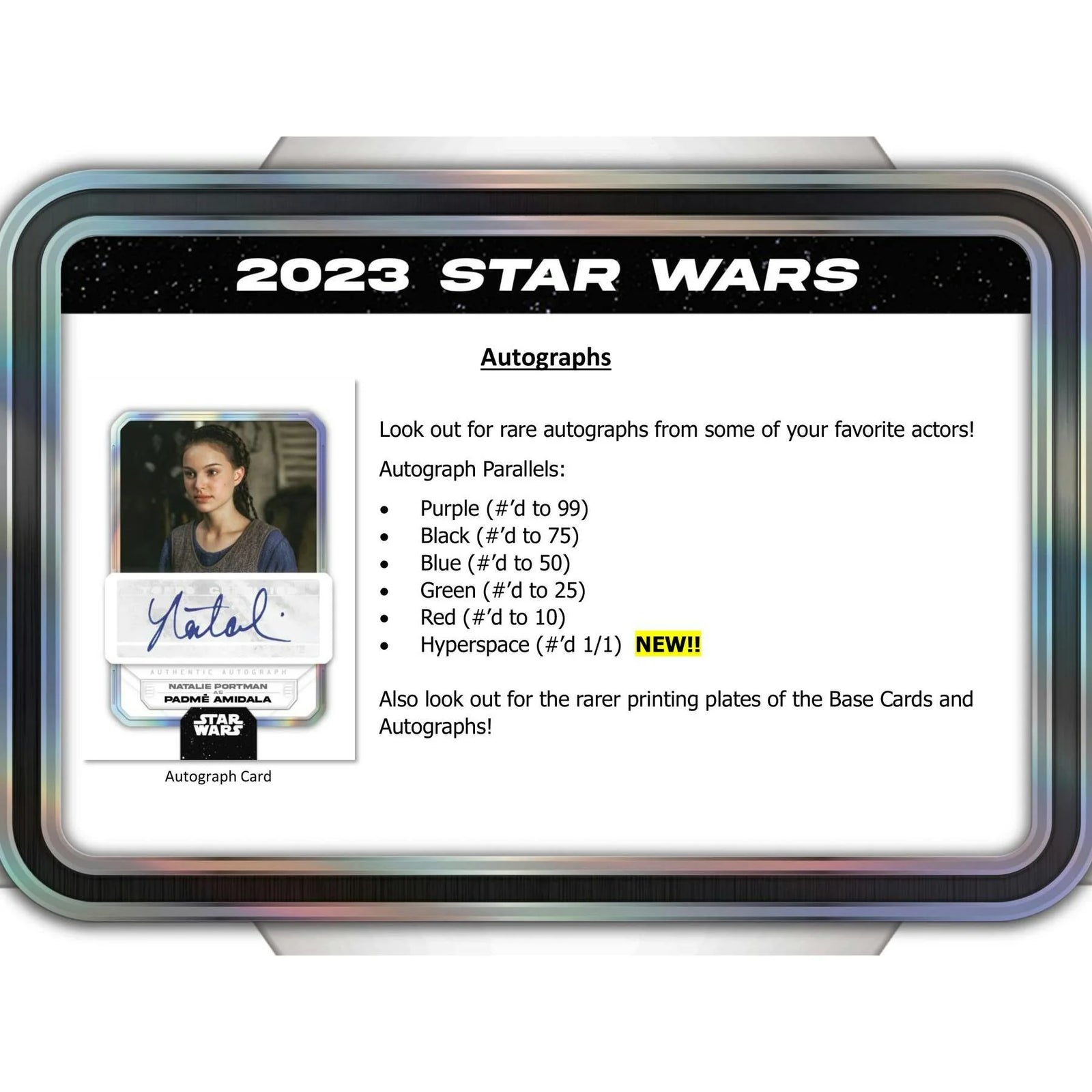 2023 Topps Star Wars Flagship Hobby Super Box (Ships Sealed Only)