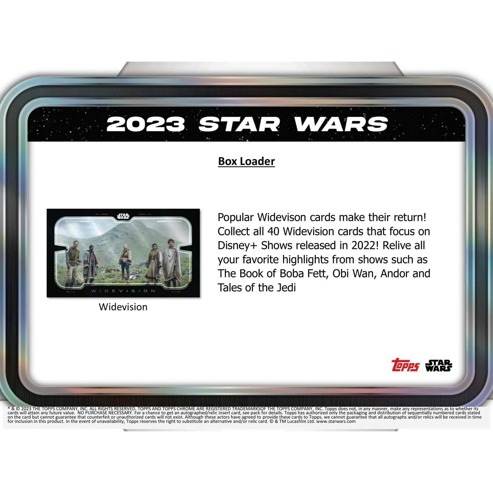 2023 Topps Star Wars Flagship Hobby Super Box (Ships Sealed Only)