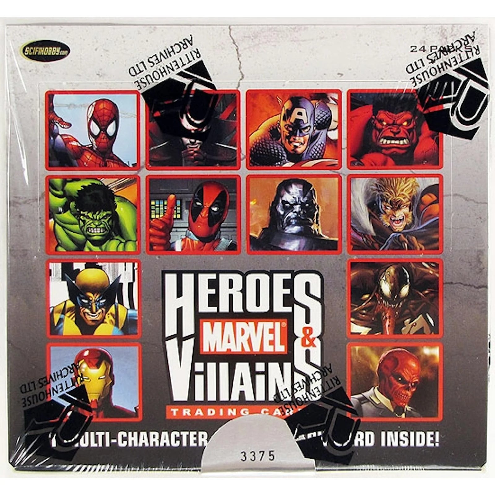 2010 Rittenhouse Marvel Comics Heroes & Villains Hobby Box | Sketch Cards