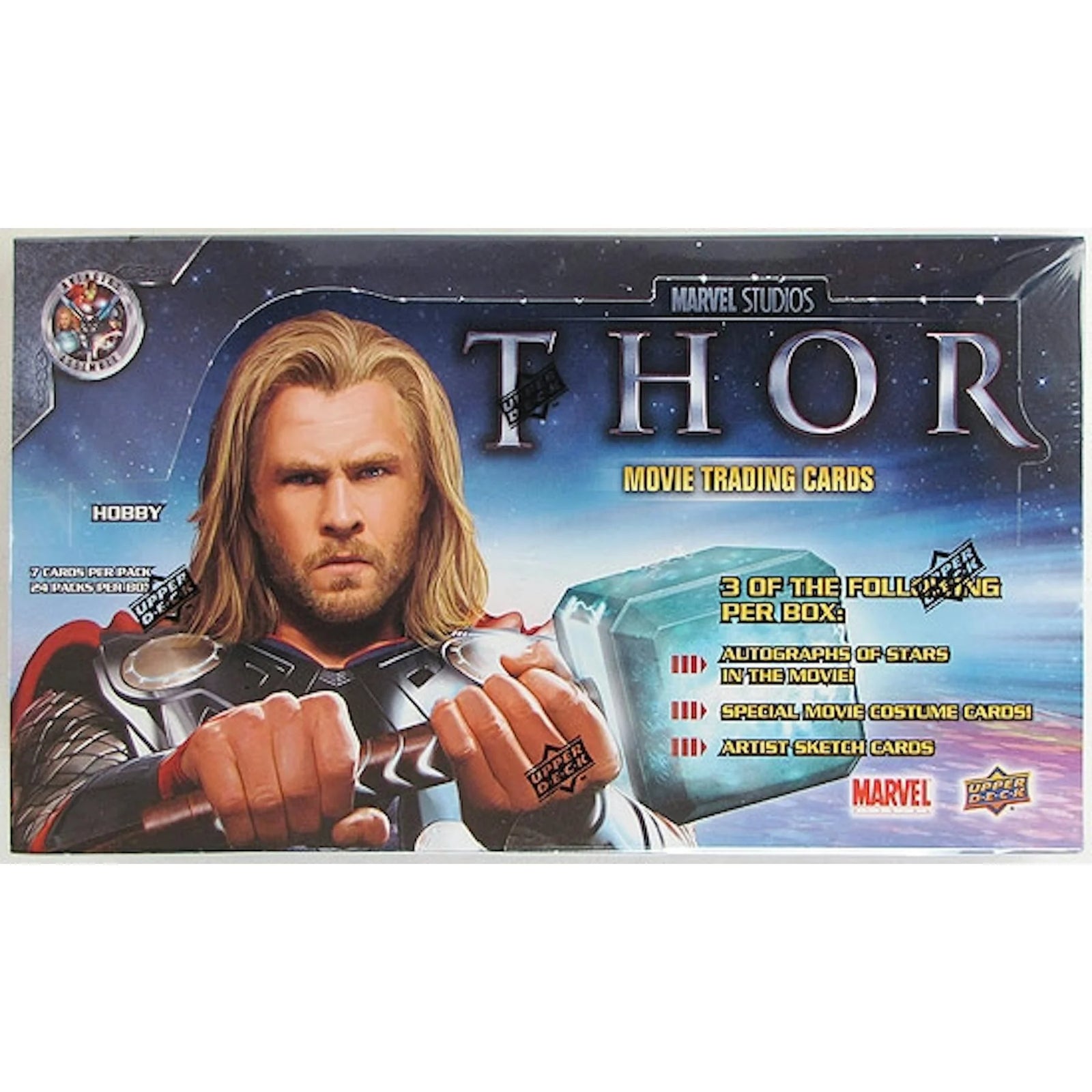 2011 Upper Deck Marvel Thor Hobby Box | Cast Autographs & Movie Memorabilia (Ships Sealed Only)