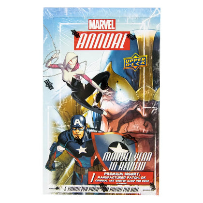 2016 Upper Deck Marvel Annual Trading Cards Box | 20 Packs (Ships Sealed Only)