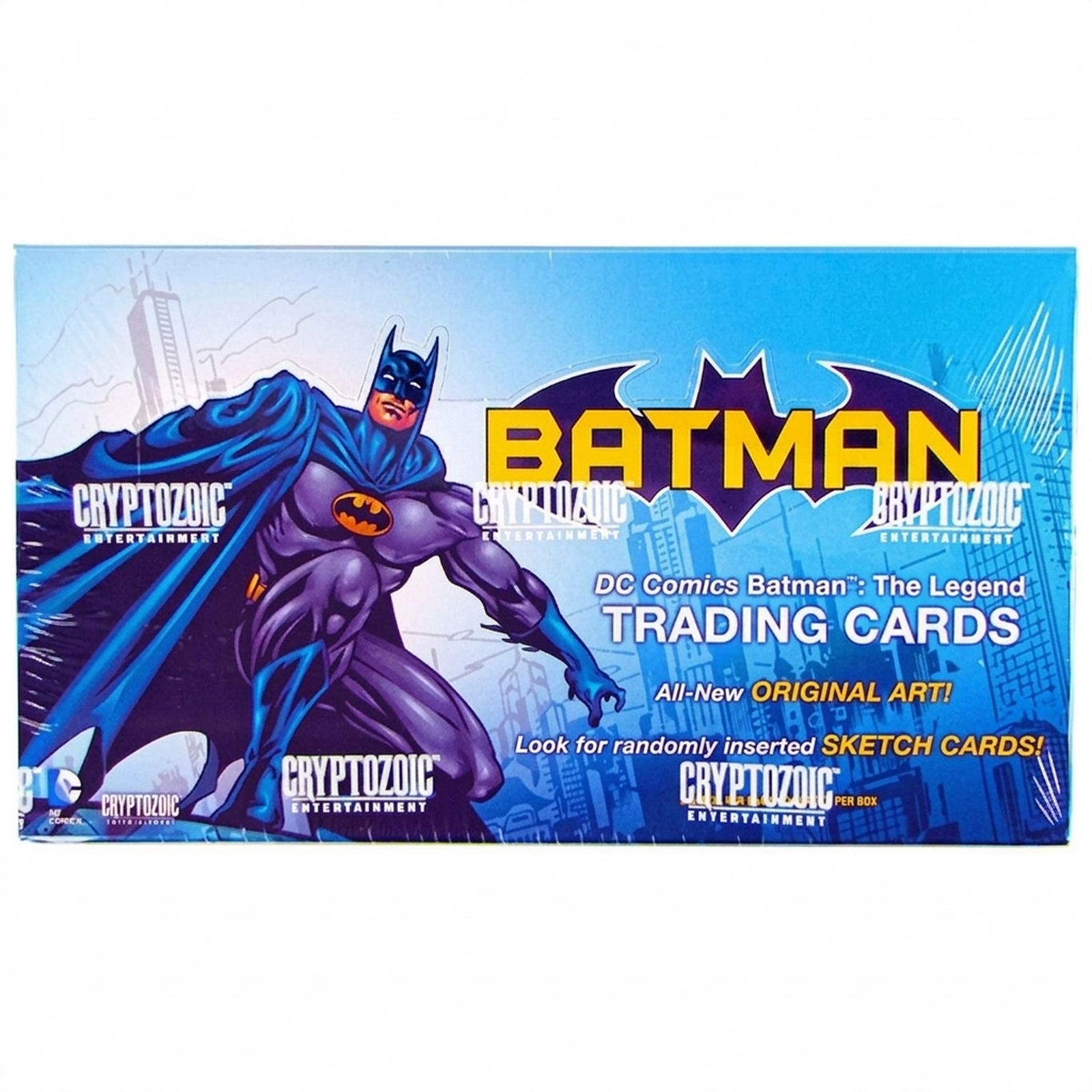 2013 Cryptozoic Batman: The Legend Trading Cards Box | 24 Packs (Ships Sealed Only)