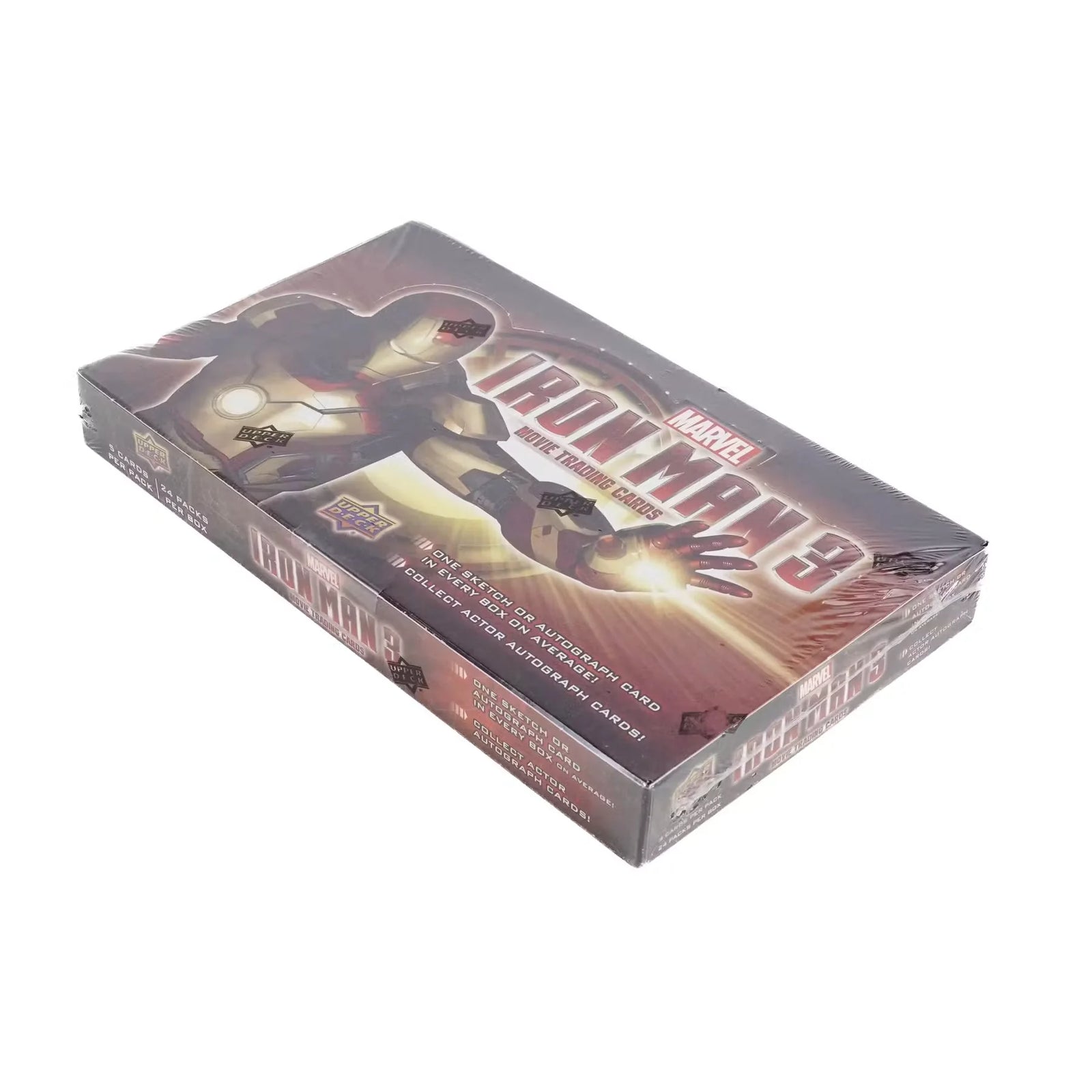 2013 Upper Deck Marvel Iron Man 3 Trading Cards Hobby Box (Ships Sealed Only)
