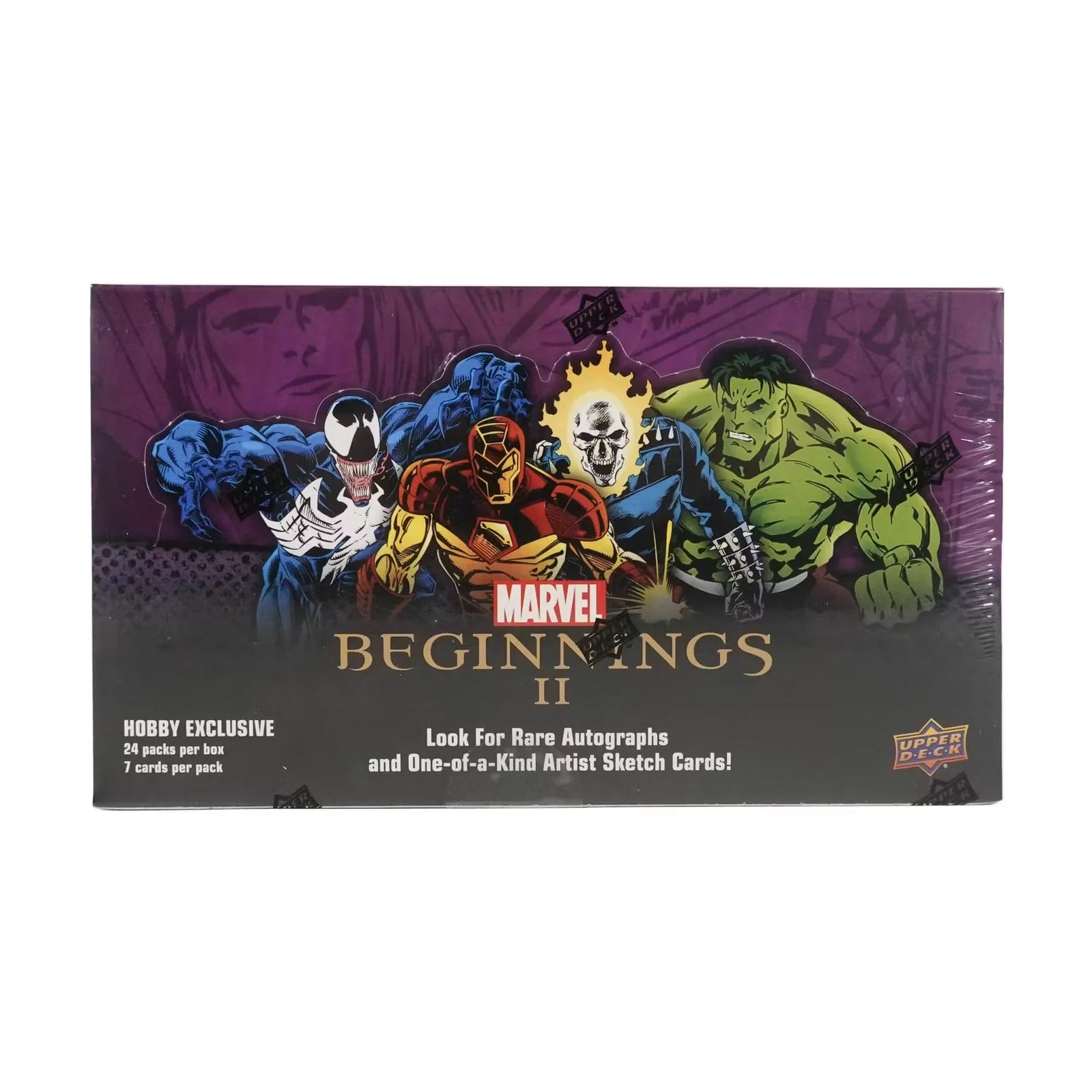 Marvel Beginnings II Trading Cards Hobby Box (2012 Upper Deck) (Ships Sealed Only)