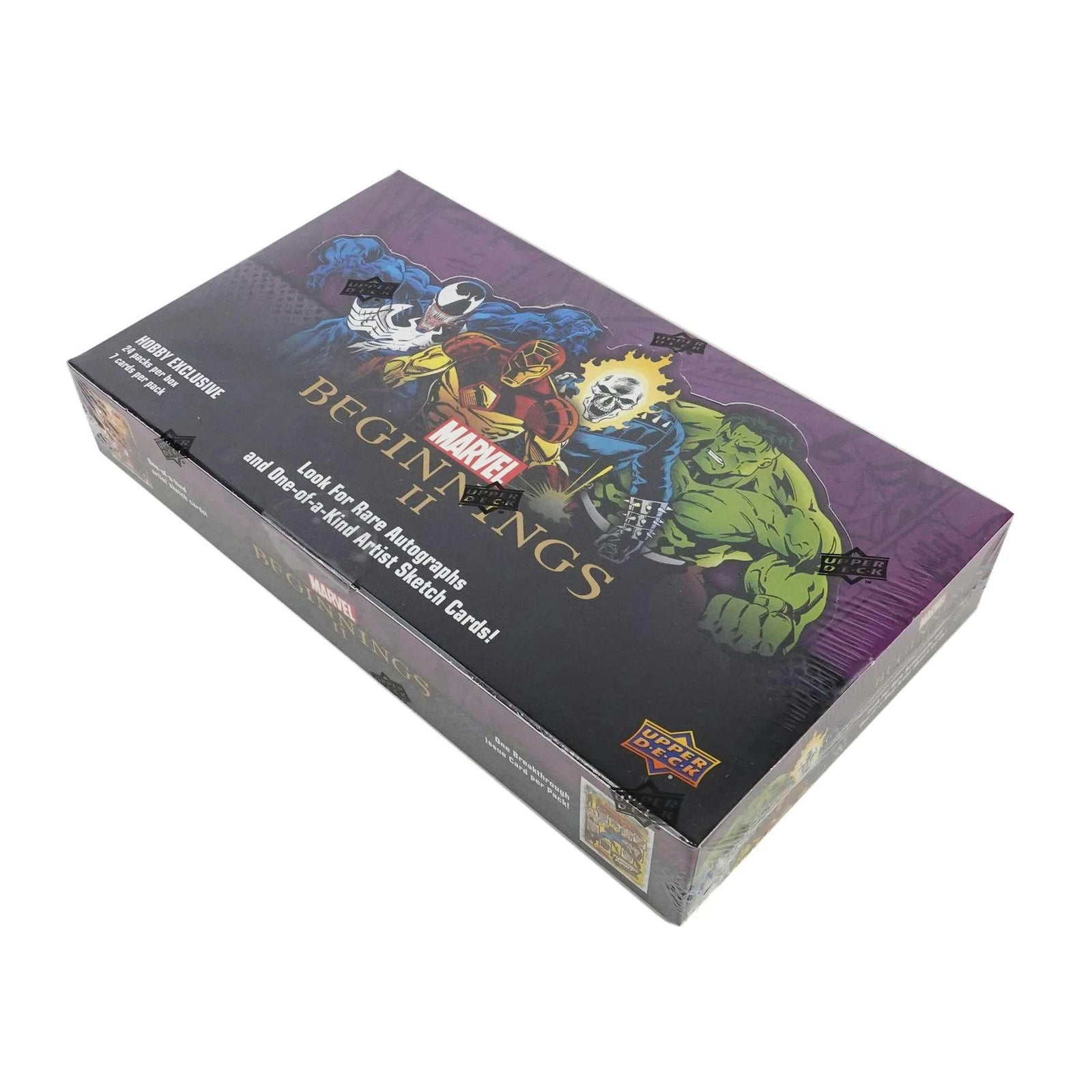 Marvel Beginnings II Trading Cards Hobby Box (2012 Upper Deck) (Ships Sealed Only)