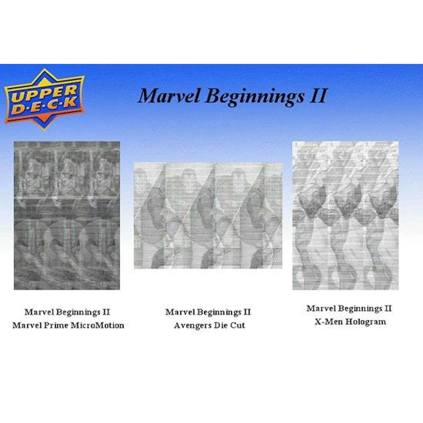 Marvel Beginnings II Trading Cards Hobby Box (2012 Upper Deck) (Ships Sealed Only)