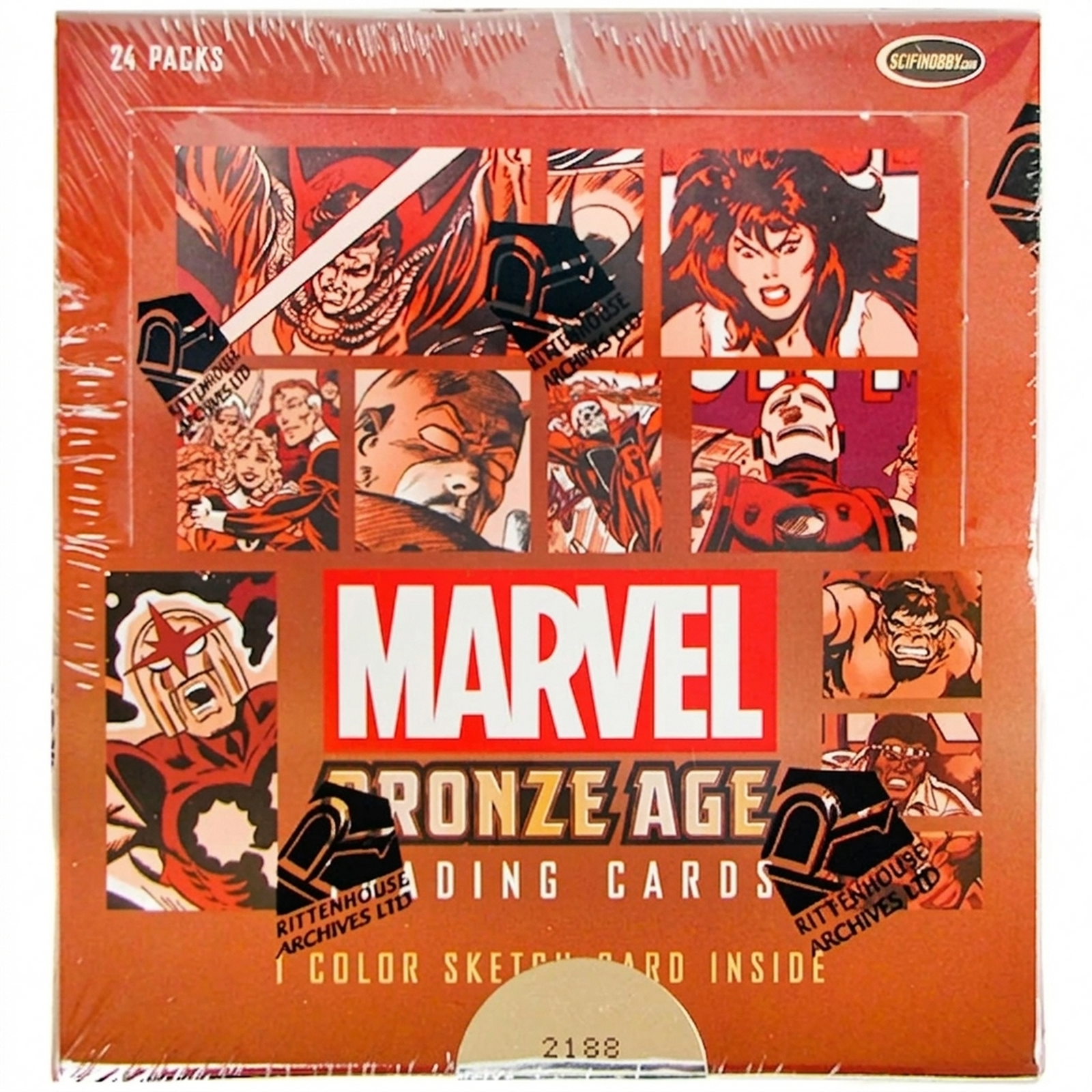 Marvel Bronze Age (1970-1985) Trading Cards Box (2012 Rittenhouse) (Ships Sealed Only)