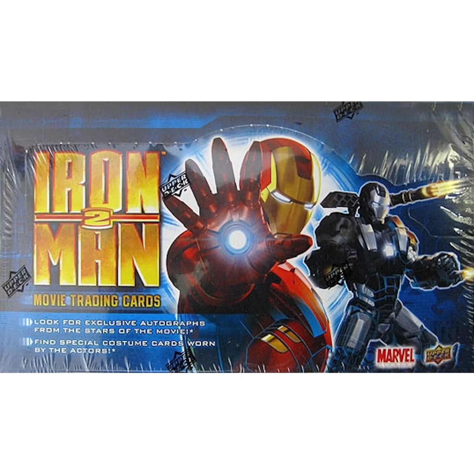 Marvel Iron Man 2 Trading Cards Hobby Box | 2010 Upper Deck (Ships Sealed Only)